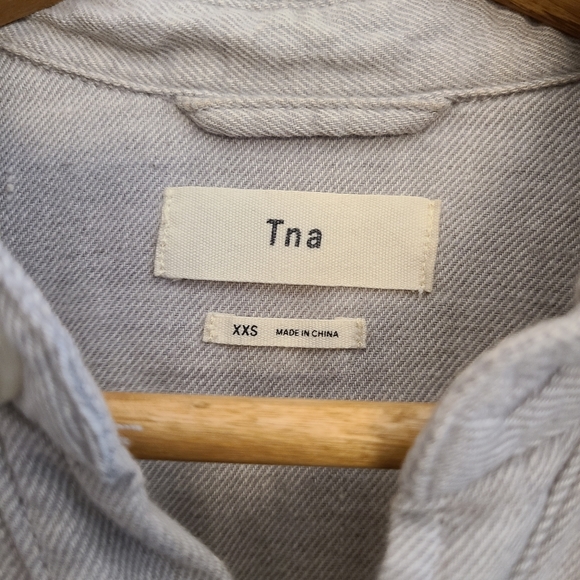 TNA t-shirt, XXS, light grey - Picture 2 of 3